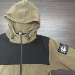 CAMP7 フルジップパーカー Mサイズマウンテンパーカー　春　メンズ　カーキ