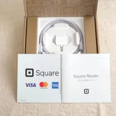 Square磁気専用クレジットカードリーダー（イヤホンジャック）付属品完備 新品