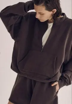 SEA⭐︎ハーフジップスウェットプルオーバー