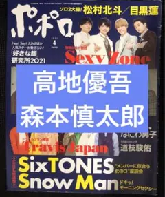 切り抜き　SixTONES 高地優吾、森本慎太郎