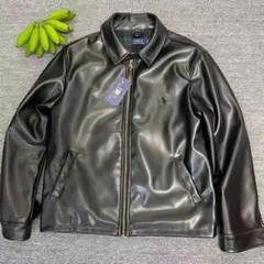 Polo Ralph Lauren ブラック レザー ジャケット