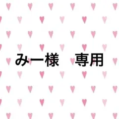 【みー様　専用】