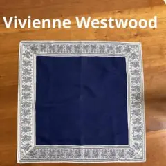 ヴィンテージ　Vivienne Westwood ハンカチ ネイビー グリフォンのサムネイル