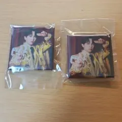 M!LK吉田仁人スクエア缶バッジ 2個セット