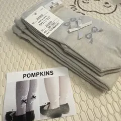 POMPKINS アイボリータイツ　85-100cm