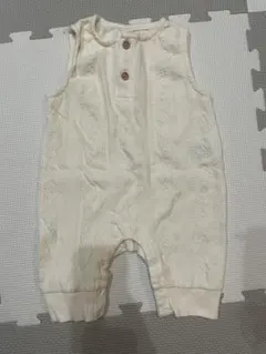 Cottoli ロンパース　70 ホワイト　ベビー