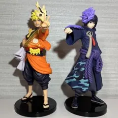 NARUTO TVアニメ20周年記念衣装フィギュア うずまきナルト うちはサスケ