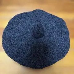ニット　　ベレー帽