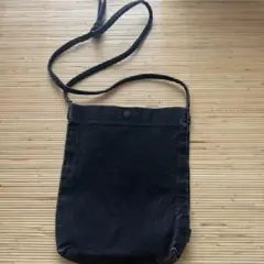 MOUSSY デニム サコッシュ ブラック