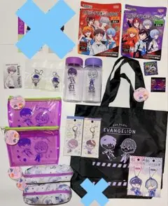 エヴァ シンジ カヲル コスパ 特典 アクキー アクリルキーホルダー 2点セット エヴァ シンジ カヲル コスパ 特典 アクキー アクリルキーホルダー 2点
