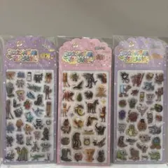 イタリアンブレインロット　ぷくぷくシール夜光シール　3枚セット　5