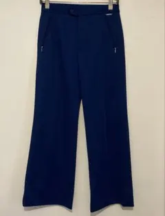 80s adidas トラックパンツ ネイビーのサムネイル