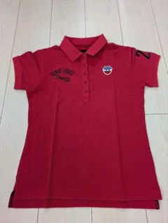 【23区GOLF】 ゴルフウェア レディース ポロシャツ Sサイズ レッド