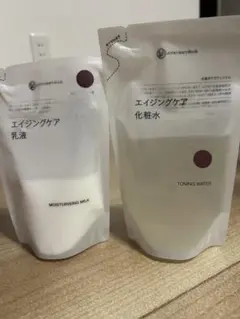 無印良品 エイジングケア 化粧水 乳液 詰替用セットのサムネイル
