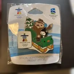 【非売品・新品】2010 バンクーバーオリンピック NHK ドーモくんピンバッジ NHK どーもくん ピンズ ピンバッジ 助六 ドーモくん グッズ