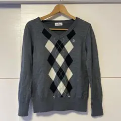 【美品】Munsingwear レディースセーター L グレー
