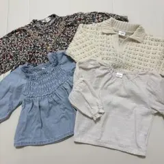 バースデイ トップス 4点セット 90〜95cm