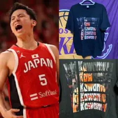 Yuki Kawamura Tシャツ 黒　河村勇輝　NBA