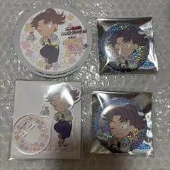 忍たま アニカフェ 山田利吉 アクリルスタンド コースター 特典 缶バッジ