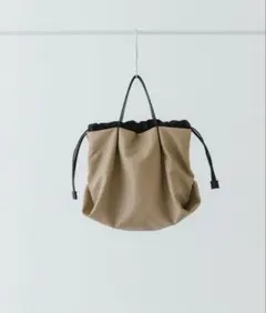 【美品】ウォッシャブルミニショルダーバッグ『Ssize』⭐︎ベージュのサムネイル