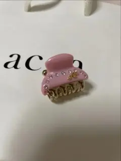 acca マーブルピンク ヘアクリップ 2個セット - メルカリ