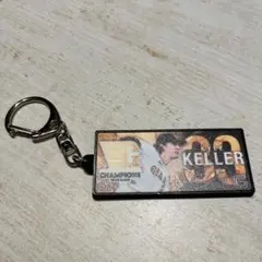 ジャイアンツ　　KELLER投手優勝記念ラバーキーホルダー