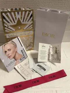 Diorショップ袋、リボン、トライアルセット、 オードパルファム