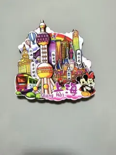 上海　ミッキー　マグネット