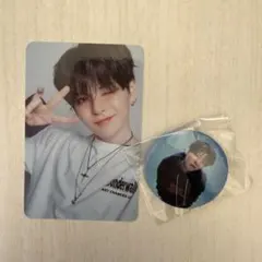 treasure wonderwall トレカ　缶バッジ　ヨシ