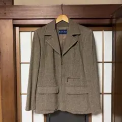 90s Ralph Lauren zip tailored jacketのサムネイル