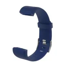 (P66)ID15Plus HR スマートウォッチ用 交換ベルト ブルー