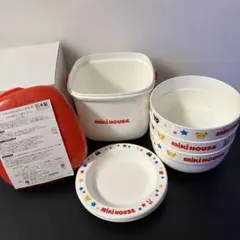 MIKI HOUSE 子ども用食器セット　ノベルティ　ピクニックセット