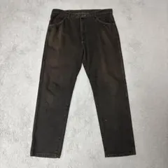 00s メキシコ製 RUSTLER デニム W38 ダークブラウン