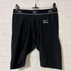K2125 MIZUNO スライディングパンツ ブラック メンズ Lのサムネイル
