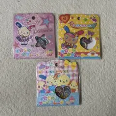 【正規品】ウサハナ おはじきシールフレーク 3点セット
