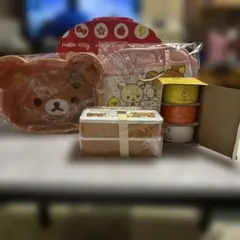 リラックマお風呂セット&お弁当箱&ココット