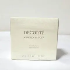 【値下げ中】 コスメデコルテ　キモノ　ミモザ　 ソリッドパフューム 2g