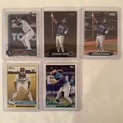 topps J.P. Crawford クロフォード 5枚セット レア含む