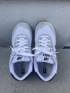 ニューバランスML515-C3 白/ベージュ