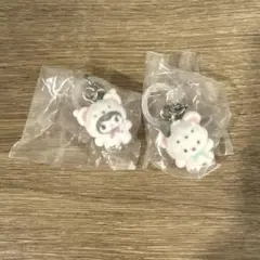 めじるしアクセサリー サンリオキャラクターズ ふわふわスノー クロミ ポチャッコ