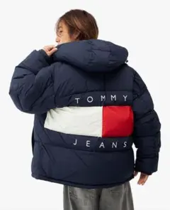 TOMMY JEANS ダウンジャケットネイビー size Ｓ