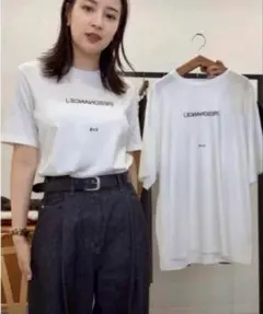 CLANE 広瀬すずコラボ (RESONANCE.) Tシャツ ホワイトのサムネイル
