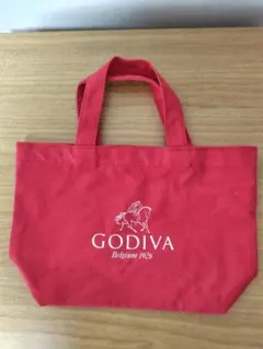 ⭐︎新品⭐︎ GODIVA ミニトートバッグ レッド 開店時ノベルティのサムネイル