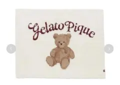 【新品】ジェラートピケ　HOLIDAYジェラートスノーベアジャガードブランケット