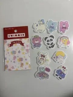 SWIMMER フレークシール 10枚セット