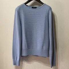 Reflect 長袖セーター　水色　ラメ入り　サイズ 11号