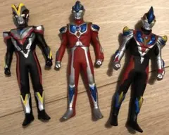 バンダイ ウルトラヒーローシリーズ　3体セット