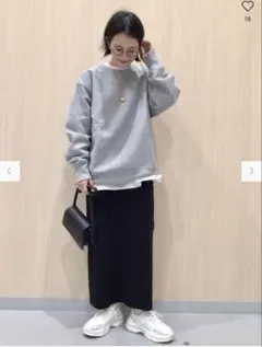 ☆新品未使用 GU ジーユー リブニットタイトスカート レッド☆