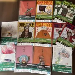 ONE PIECEクリアファイル13枚セット ステッカー付き