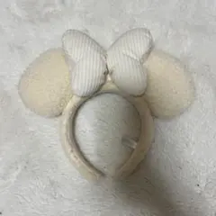 ミッキー耳カチューシャ フリース素材